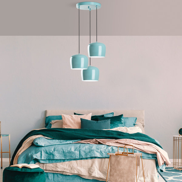 Opviq LustreLuxe: Turquoise Dream Chandelier | Opviq