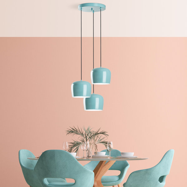 opviq LustreLuxe: Turquoise Dream Chandelier | Opviq