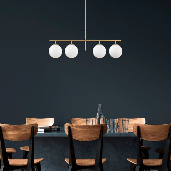 opviq LustreMatic CopperGlow Chandelier | Opviq