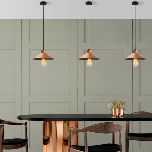Opviq LustreNova Copper Cascade Chandelier | Opviq