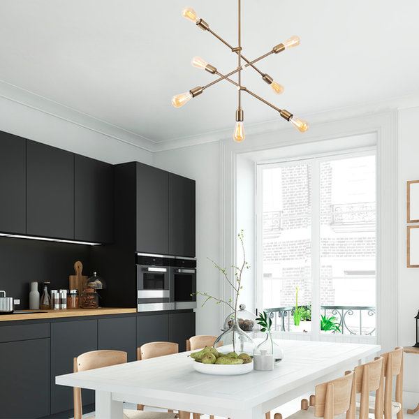 Opviq LustreNova CopperChic Chandelier | Opviq