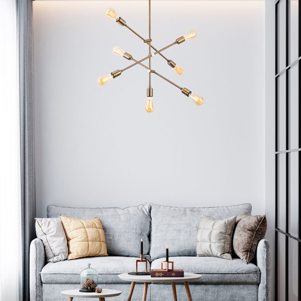 opviq LustreNova CopperChic Chandelier | Opviq