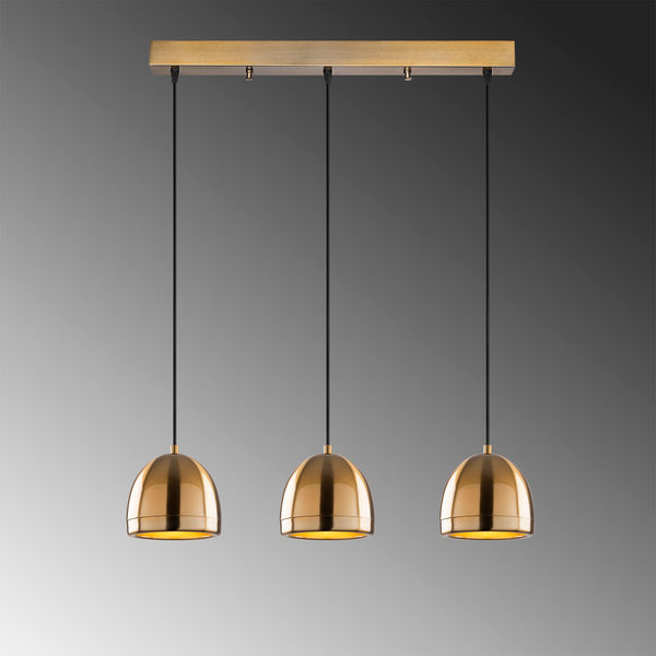Opviq LustreVibe CopperGlow Chandelier | Opviq