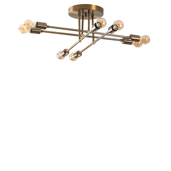 Opviq LustreVibe CopperGlow Chandelier | Opviq