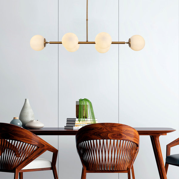 Opviq LustreVogue CopperGlow Chandelier | Opviq