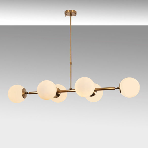 Opviq LustreVogue CopperGlow Chandelier | Opviq