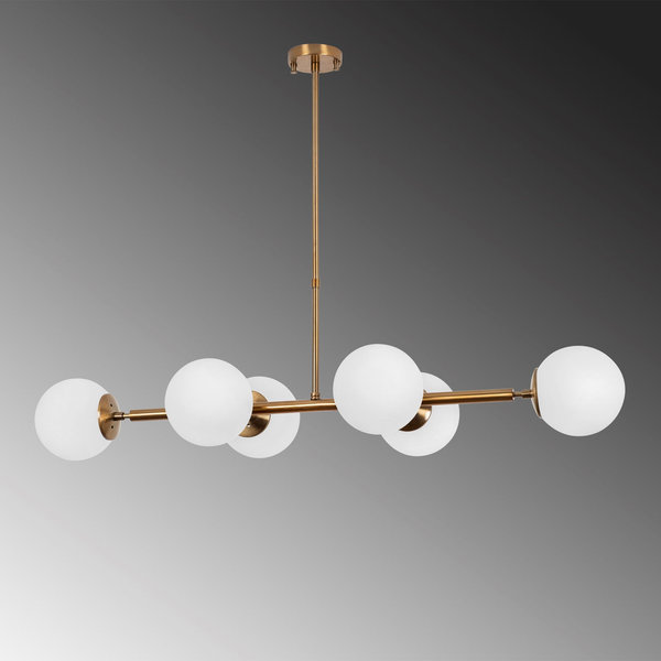 Opviq LustreVogue CopperGlow Chandelier | Opviq