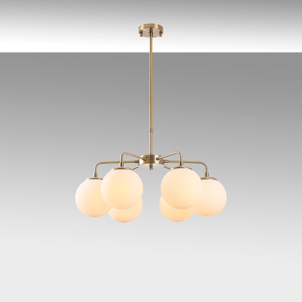 Opviq LustreVogue CopperGlow Chandelier | Opviq