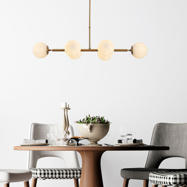 opviq LustreVogue CopperGlow Chandelier | Opviq