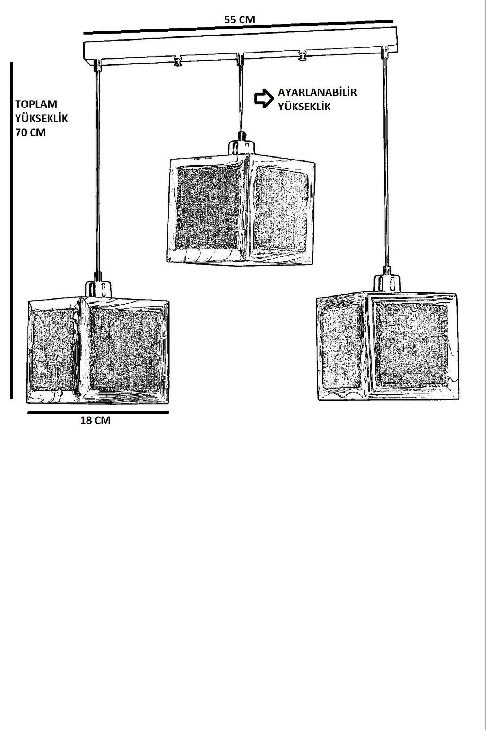 Opviq LustreWood Eleganza Chandelier | Opviq
