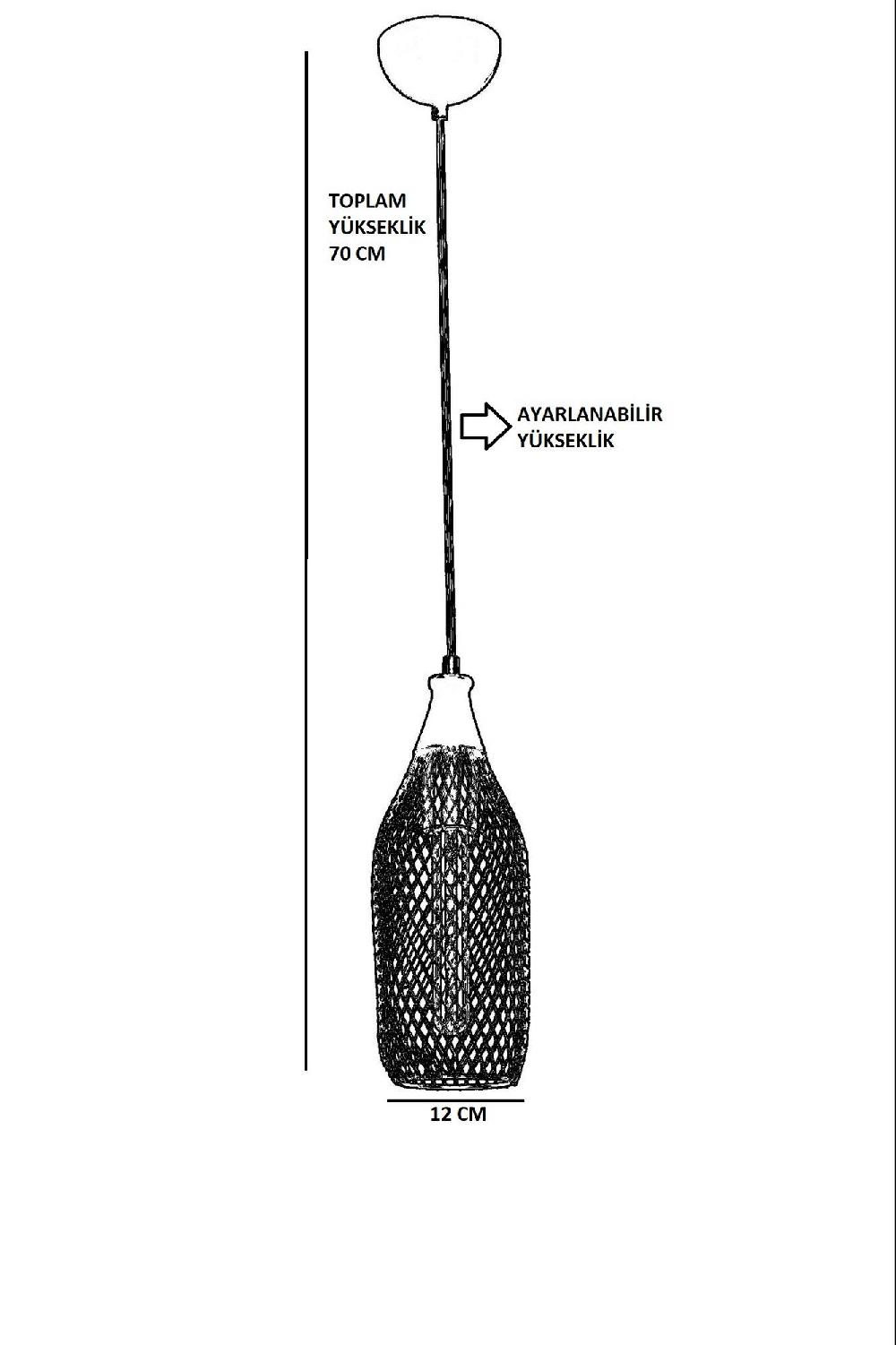 Opviq LuxeAura Antique Black Chandelier | Opviq