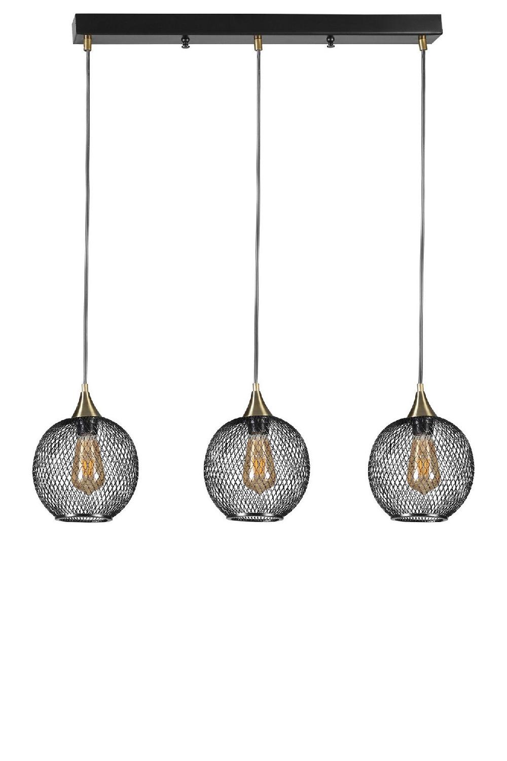 opviq LuxeAura Antique Black Chandelier | Opviq