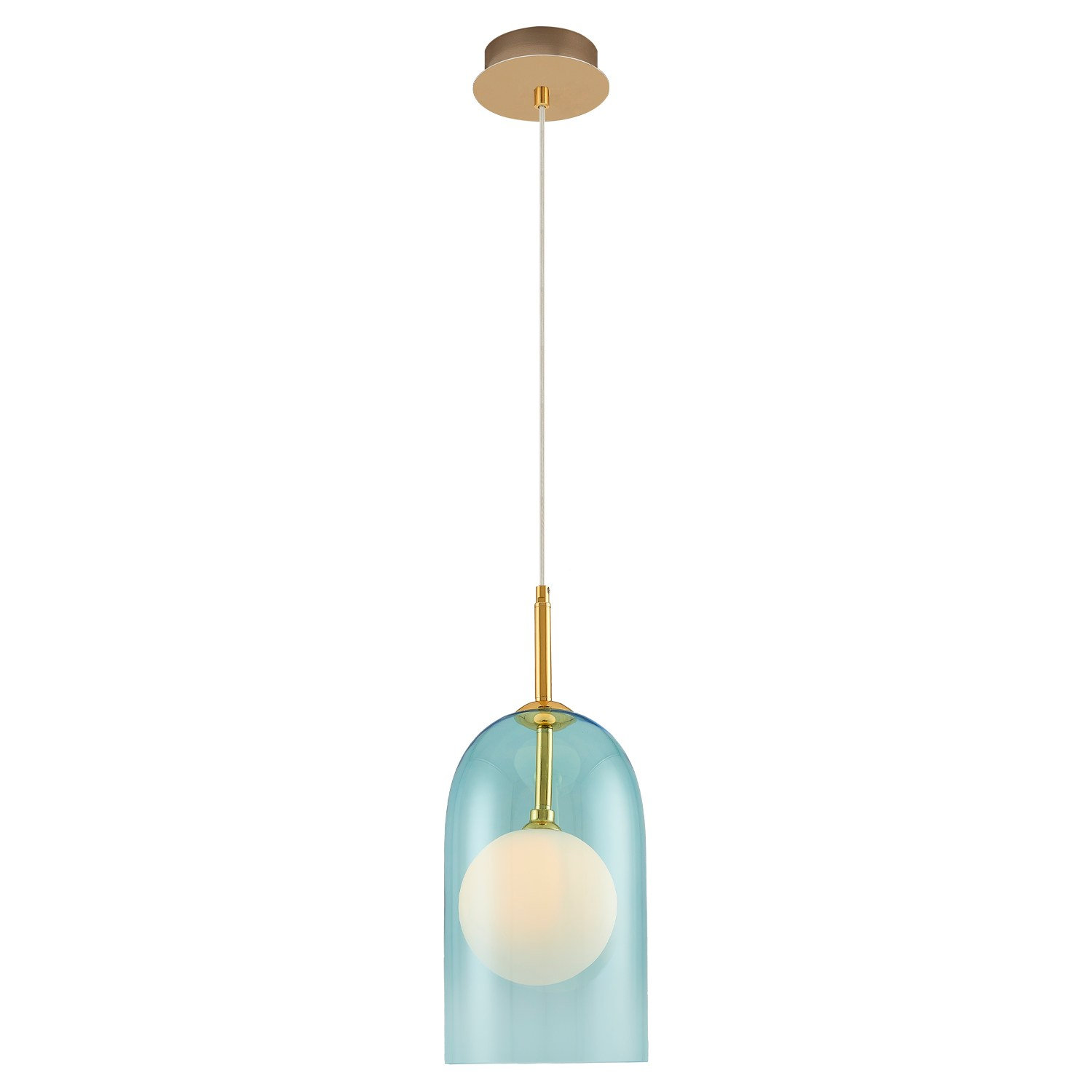 Opviq LuxeAura Blue Chandelier Elegance | Opviq