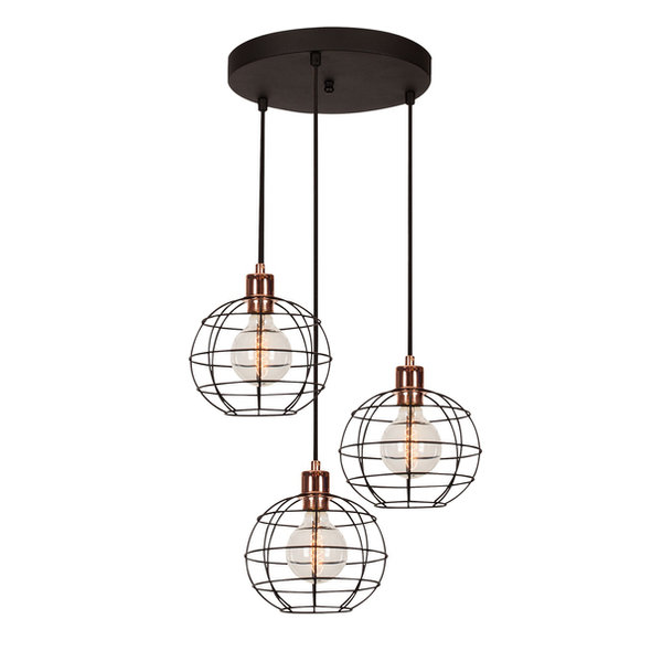Opviq LuxeAura Iron Pendant Chandelier | Opviq