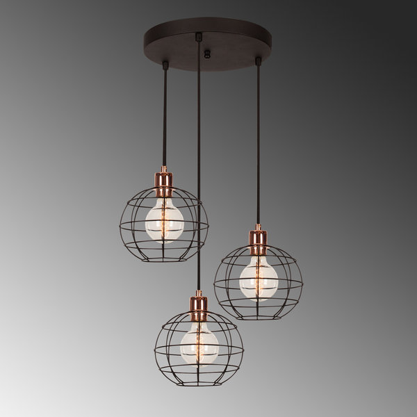 Opviq LuxeAura Iron Pendant Chandelier | Opviq