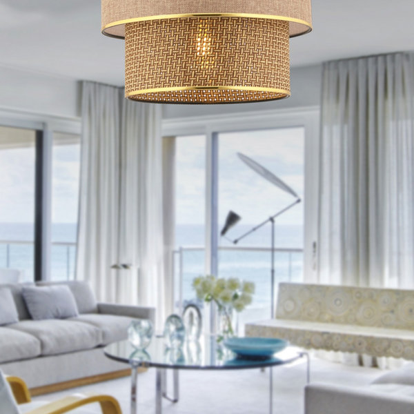 opviq LuxeBeige Aura Chandelier Elegance 65 | Opviq
