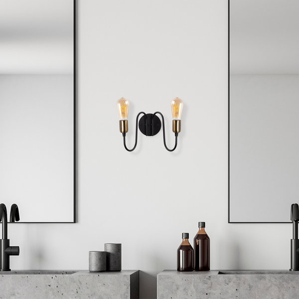 opviq LuxeForge Abstract Wall Lamp 2.0 | Opviq