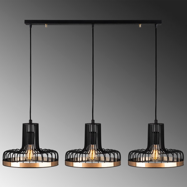 Opviq LuxeForge CopperGlow Chandelier | Opviq