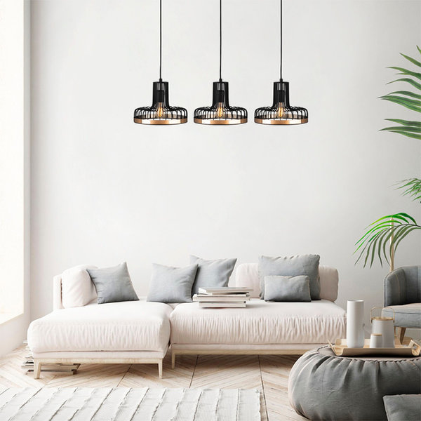 opviq LuxeForge CopperGlow Chandelier | Opviq