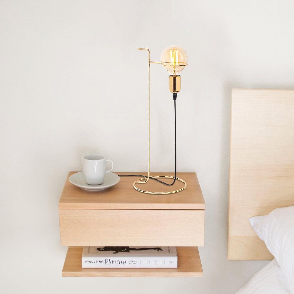 opviq LuxeGlo Metalica Table Lamp 51 cm | Opviq