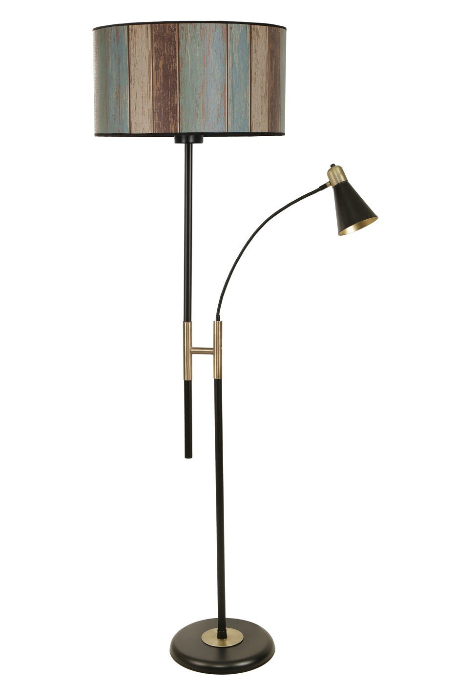 Opviq LuxeGlow Chrome Elegance Floor Lamp | Opviq