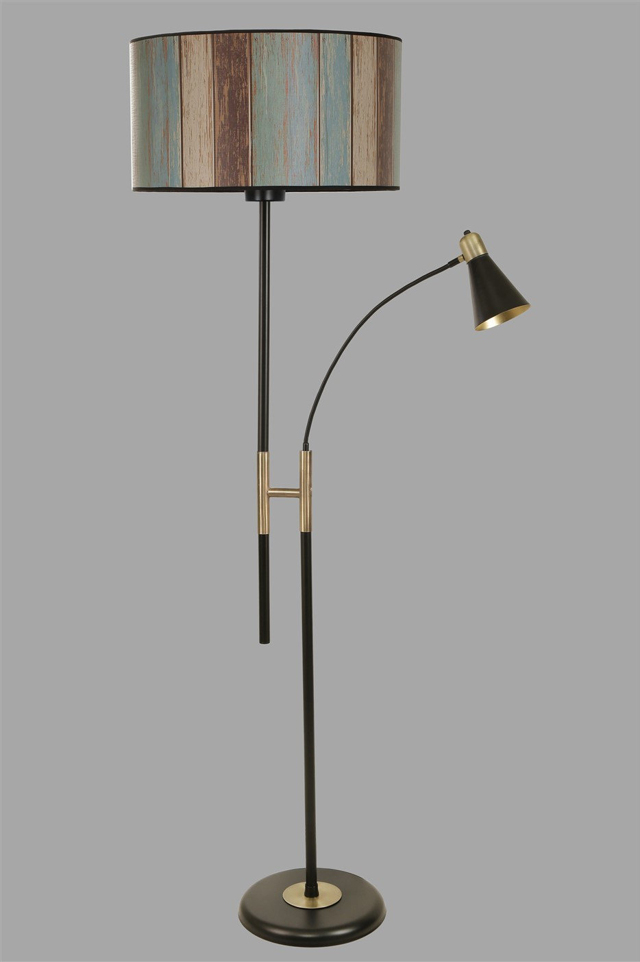 Opviq LuxeGlow Chrome Elegance Floor Lamp | Opviq