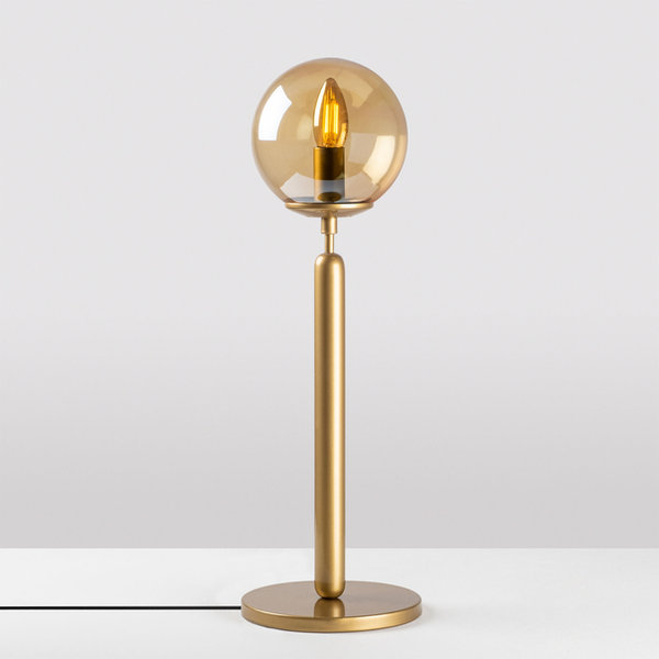 Opviq LuxeGlow Copper Aura Table Lamp | Opviq