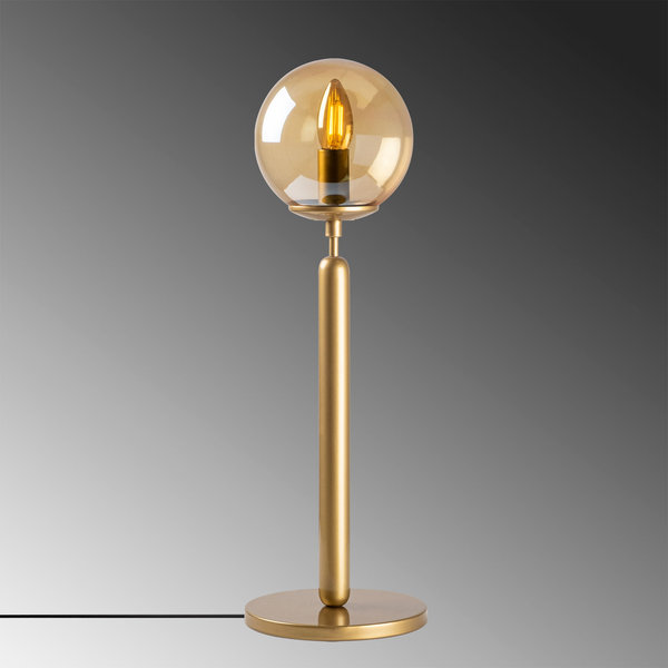 Opviq LuxeGlow Copper Aura Table Lamp | Opviq