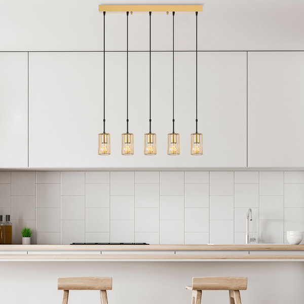 Opviq LuxeGlow CopperChime Chandelier | Opviq