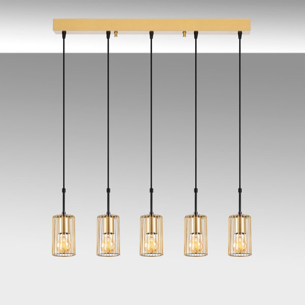 Opviq LuxeGlow CopperChime Chandelier | Opviq