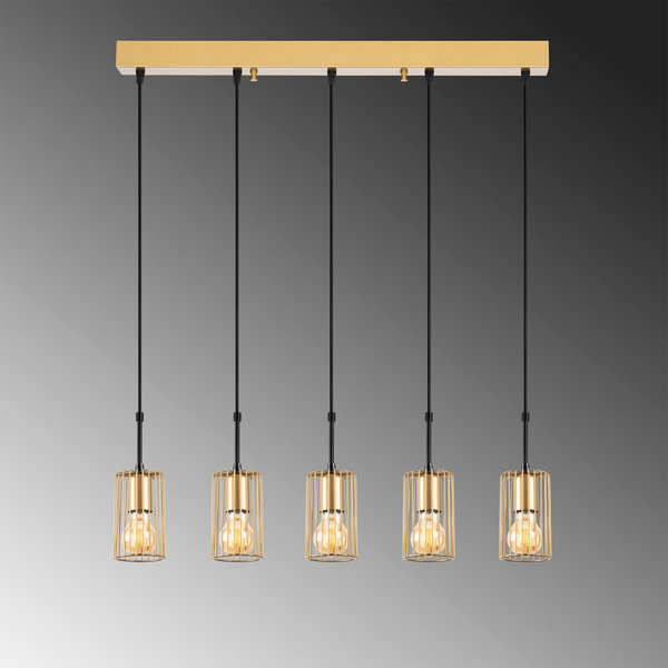 Opviq LuxeGlow CopperChime Chandelier | Opviq