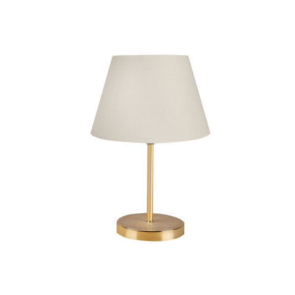 Opviq LuxeGlow CreamCrest Table Lamp | Opviq