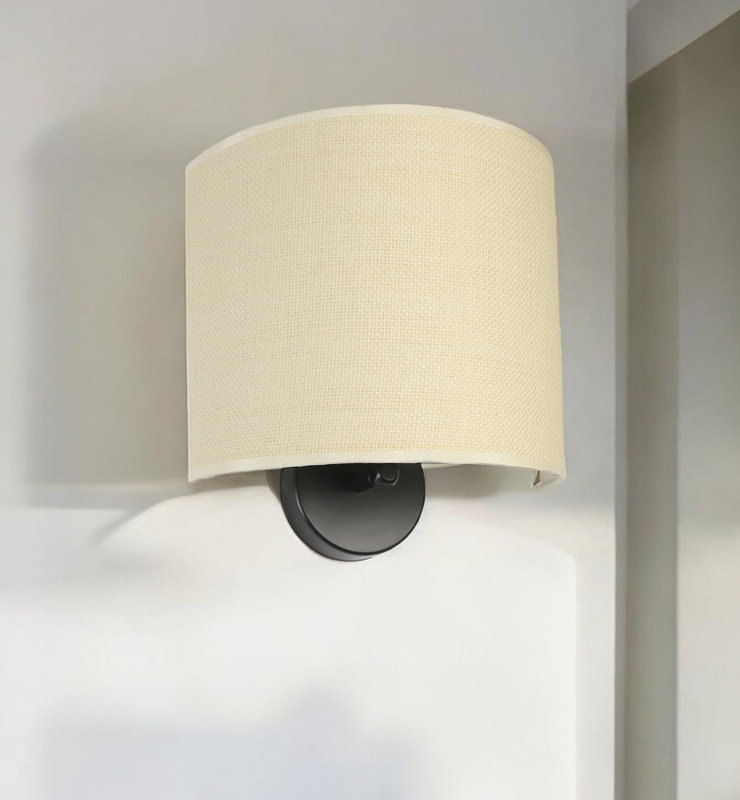 Opviq LuxeGlow FabricBeam Wall Sconce | Opviq