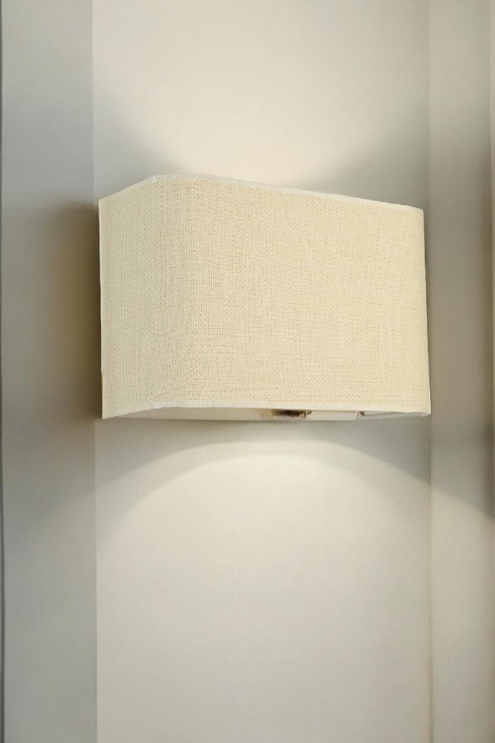 opviq LuxeGlow FabricBeam Wall Sconce | Opviq