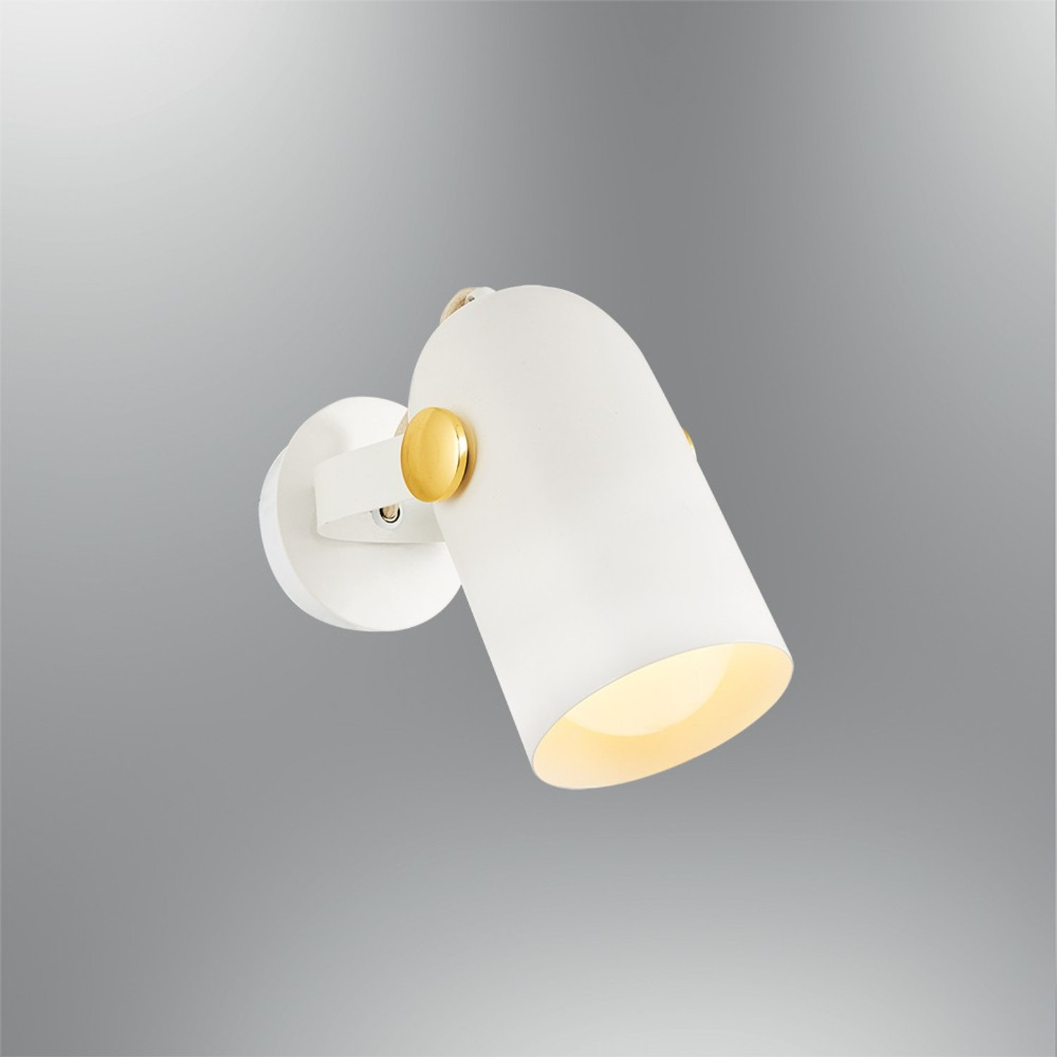 Opviq LuxeGlow White Wall Sconce | Opviq