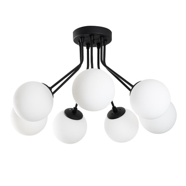 Opviq LuxeLoom Black Crystal Chandelier | Opviq