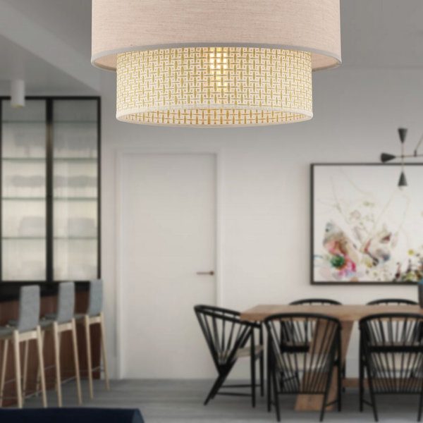 opviq LuxeLoom Creamwave Chandelier Elegance | Opviq