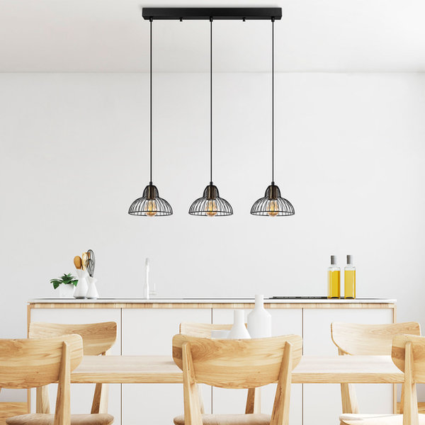 Opviq LuxeLoom Industrial Glow Chandelier | Opviq
