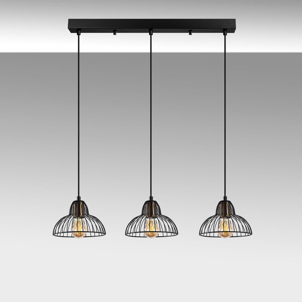 Opviq LuxeLoom Industrial Glow Chandelier | Opviq