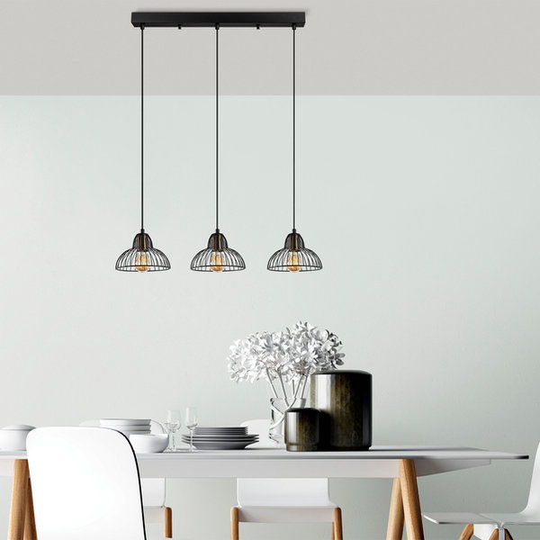 opviq LuxeLoom Industrial Glow Chandelier | Opviq