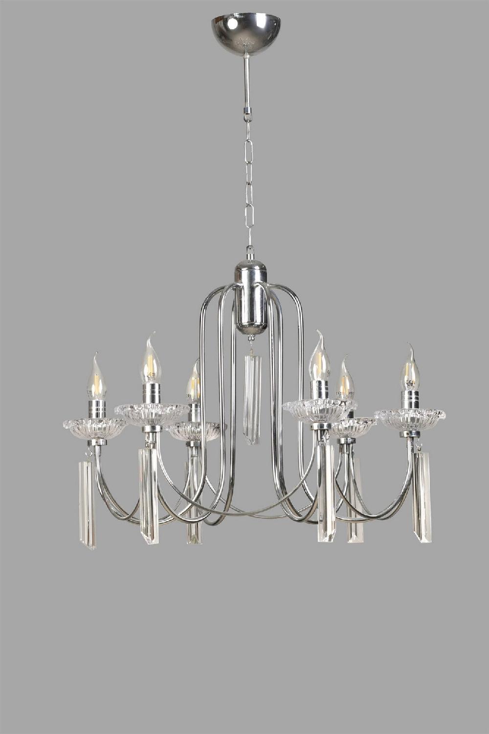 Opviq LuxeLume Crystal Cascade Chandelier | Opviq