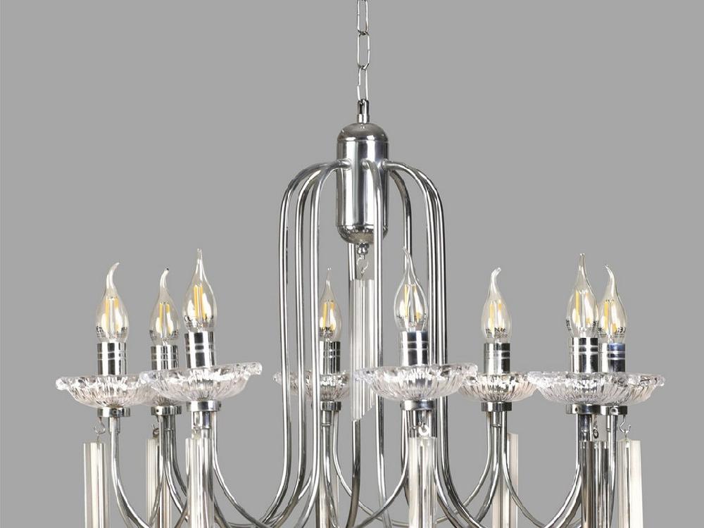 Opviq LuxeLume Crystal Cascade Chandelier | Opviq
