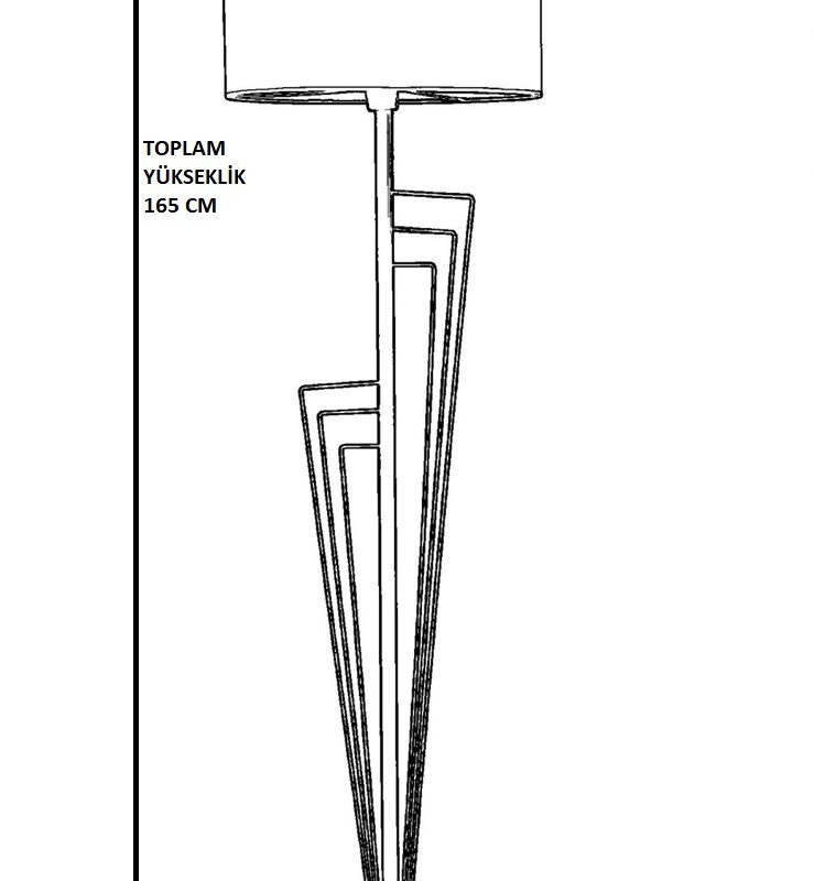 Opviq LuxeLume MetalGlow Floor Lamp | Opviq