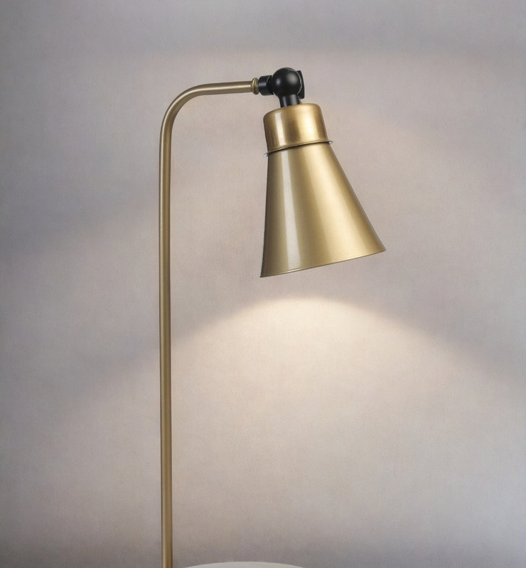 opviq LuxeLume MetalGlow Table Lamp | Opviq