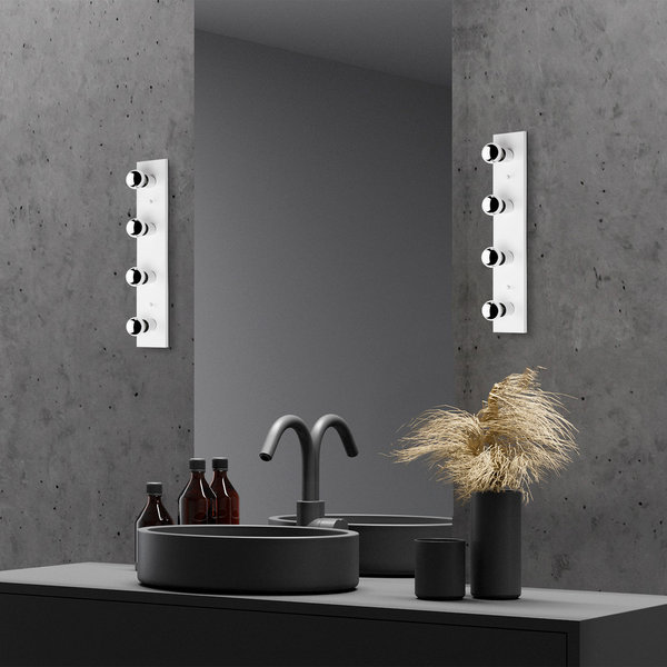 Opviq LuxeLume WhiteGlow Wall Lamp | Opviq