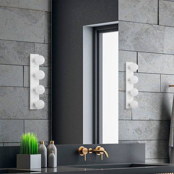 Opviq LuxeLume WhiteGlow Wall Lamp | Opviq