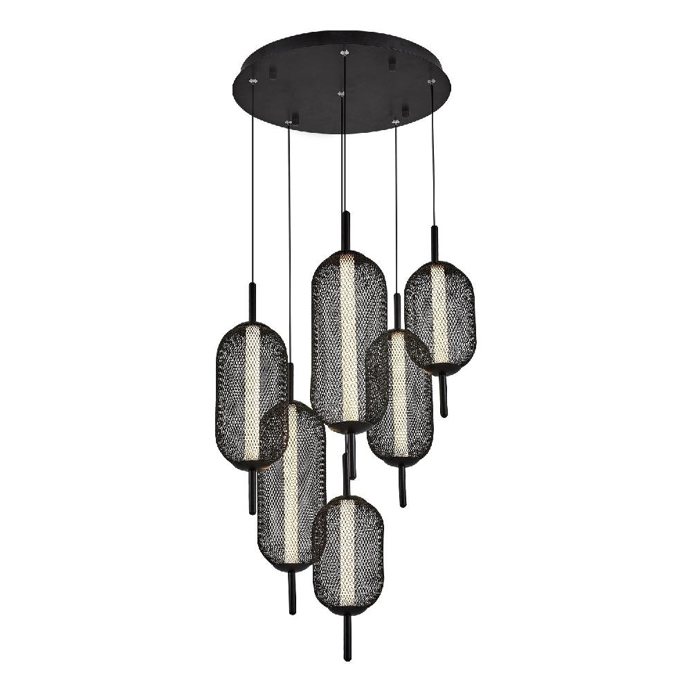 Opviq LuxeNoir LED Chandelier Elegance 44cm | Opviq