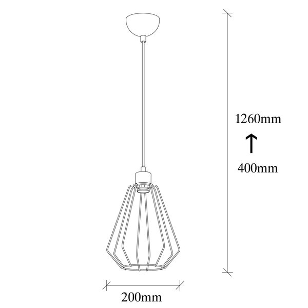 Opviq LuxeNova Black Pendant Chandelier | Opviq