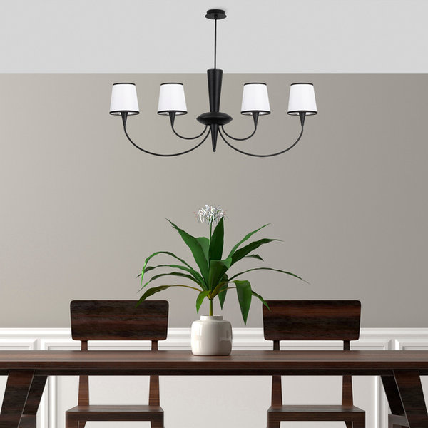 Opviq LuxeObsidian Elegance Chandelier | Opviq