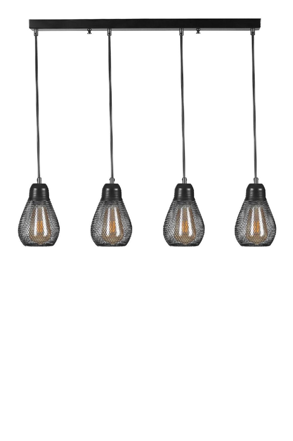 Opviq MystiLux Black Haven Chandelier | Opviq
